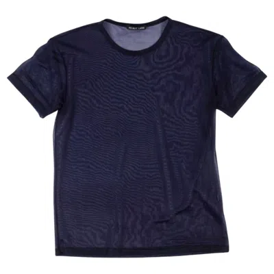 Pre-owned Helmut Lang Vintage  Men T-shirt Transparent Light Size Fits M In Black