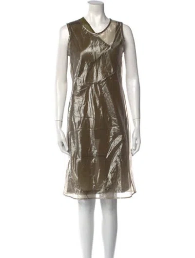 Pre-owned Helmut Lang Vintage Knee-length Dress