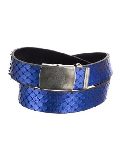 Pre-owned Helmut Lang Vintage Late 1980's - Early 1990's Belt In Multi