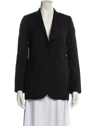 Pre-owned Helmut Lang Vintage Late 1990's - Early 2000's Blazer In Black