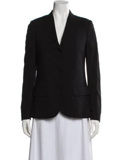 Pre-owned Helmut Lang Vintage Late 1990's - Early 2000's Blazer In Black