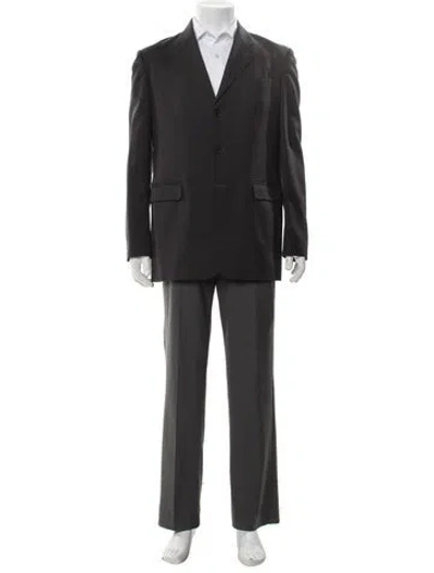 Pre-owned Helmut Lang Vintage Late 1990's - Early 2000's Blazer In Gray