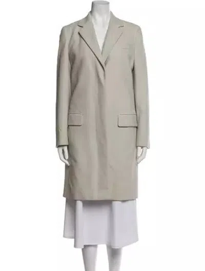Pre-owned Helmut Lang Vintage Late 1990's - Early 2000's Coat In Neutrals