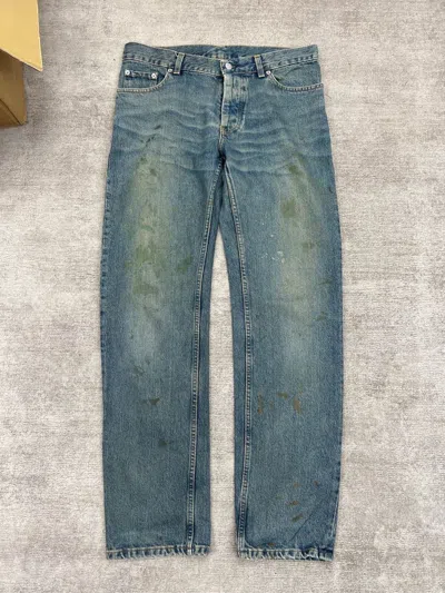 Pre-owned Helmut Lang Vintage Painter Washed Jeans