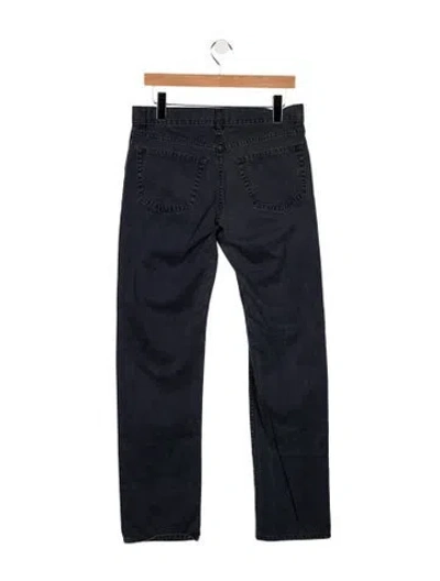Pre-owned Helmut Lang Vintage Skinny Jeans In Blue