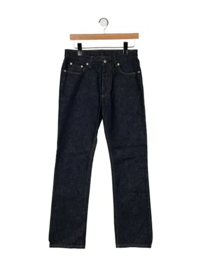 Pre-owned Helmut Lang Vintage Straight Leg Jeans In Blue