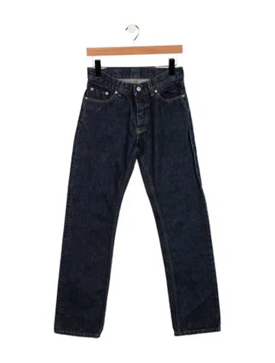 Pre-owned Helmut Lang Vintage Straight Leg Jeans In Blue
