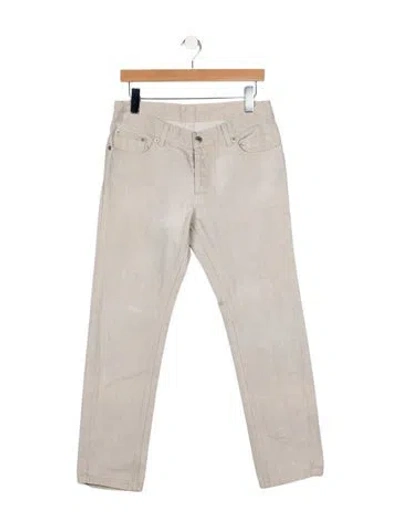 Pre-owned Helmut Lang Vintage Straight Leg Jeans In Gray