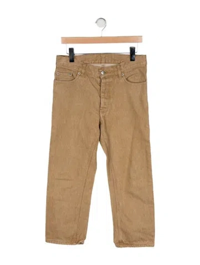 Pre-owned Helmut Lang Vintage Straight Leg Jeans In Neutral