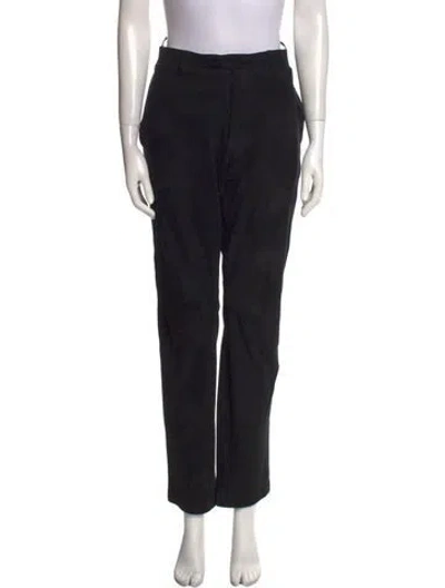 Pre-owned Helmut Lang Vintage Straight Leg Pants In Black
