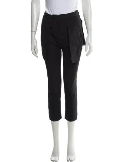 Pre-owned Helmut Lang Vintage Straight Leg Pants In Black