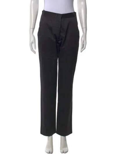 Pre-owned Helmut Lang Vintage Straight Leg Pants In Black