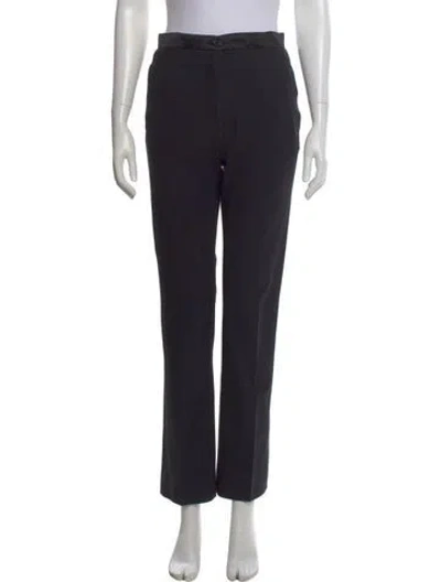 Pre-owned Helmut Lang Vintage Straight Leg Pants In Black