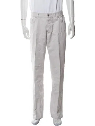 Pre-owned Helmut Lang Vintage Straight-leg Jeans In Grey/purple