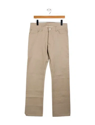 Pre-owned Helmut Lang Vintage Straight-leg Jeans In Neutral
