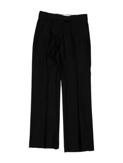 Pre-owned Helmut Lang Vintage Wide Leg Pants In Black