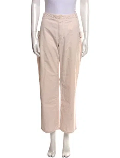 Pre-owned Helmut Lang Vintage Wide Leg Pants In Pink