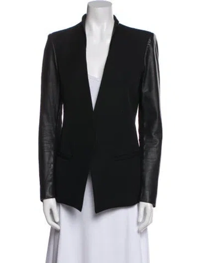 Pre-owned Helmut Lang Virgin Wool Blazer In Black