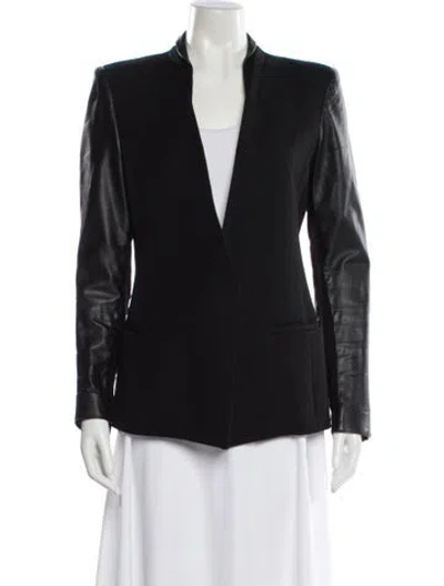 Pre-owned Helmut Lang Virgin Wool Blazer In Black