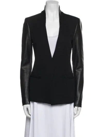 Pre-owned Helmut Lang Virgin Wool Blazer In Black