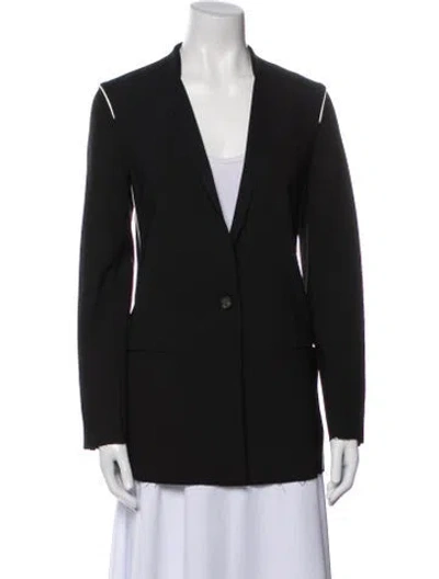 Pre-owned Helmut Lang Virgin Wool Blazer In Black