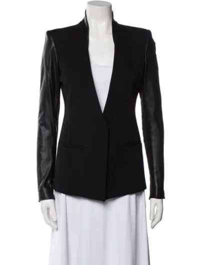 Pre-owned Helmut Lang Virgin Wool Blazer In Black
