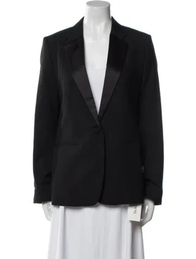 Pre-owned Helmut Lang Virgin Wool Blazer In Black