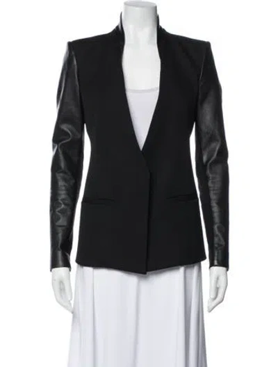 Pre-owned Helmut Lang Virgin Wool Blazer In Black