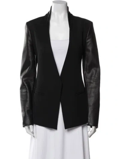 Pre-owned Helmut Lang Virgin Wool Blazer In Black