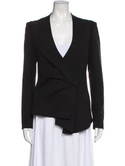 Pre-owned Helmut Lang Virgin Wool Blazer In Black