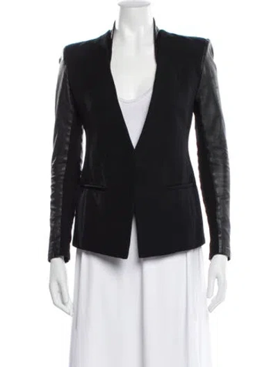 Pre-owned Helmut Lang Virgin Wool Blazer In Black