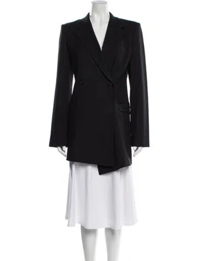 Pre-owned Helmut Lang Virgin Wool Blazer In Black