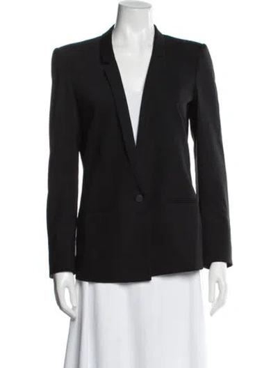 Pre-owned Helmut Lang Virgin Wool Blazer In Black