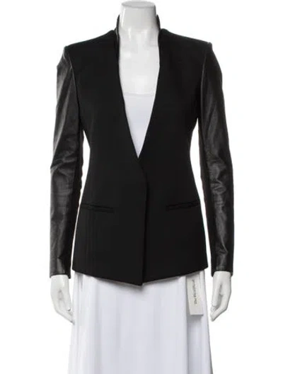 Pre-owned Helmut Lang Virgin Wool Blazer In Black