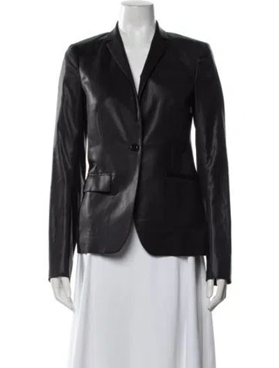 Pre-owned Helmut Lang Virgin Wool Blazer In Black