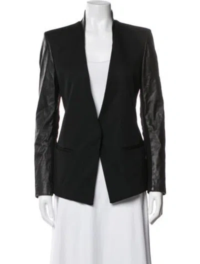 Pre-owned Helmut Lang Virgin Wool Blazer In Black