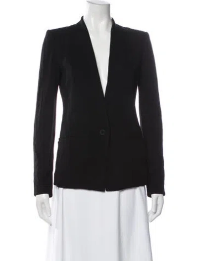 Pre-owned Helmut Lang Virgin Wool Blazer In Black