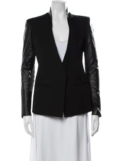 Pre-owned Helmut Lang Virgin Wool Blazer In Black