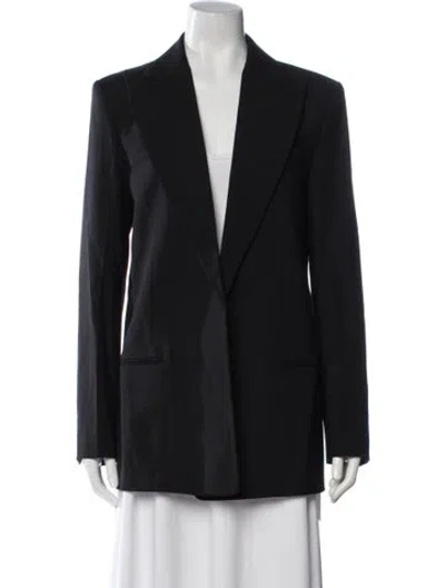 Pre-owned Helmut Lang Virgin Wool Blazer In Blue