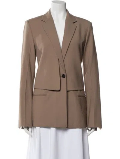 Pre-owned Helmut Lang Virgin Wool Blazer In Neutral