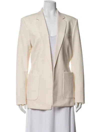 Pre-owned Helmut Lang Virgin Wool Blazer In Neutrals