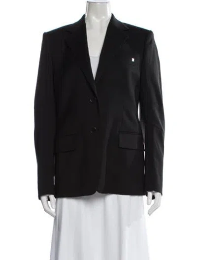 Pre-owned Helmut Lang Virgin Wool Blazer W/ Tags In Black