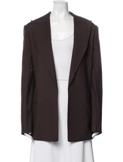 Pre-owned Helmut Lang Virgin Wool Blazer W/ Tags In Black