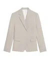 Helmut Lang Virgin Wool Blazer In White
