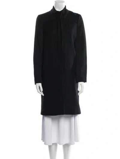 Pre-owned Helmut Lang Virgin Wool Coat In Black