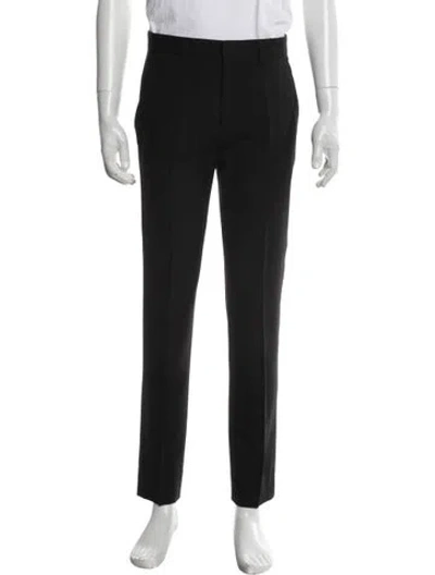 Pre-owned Helmut Lang Virgin Wool Dress Pants In Black