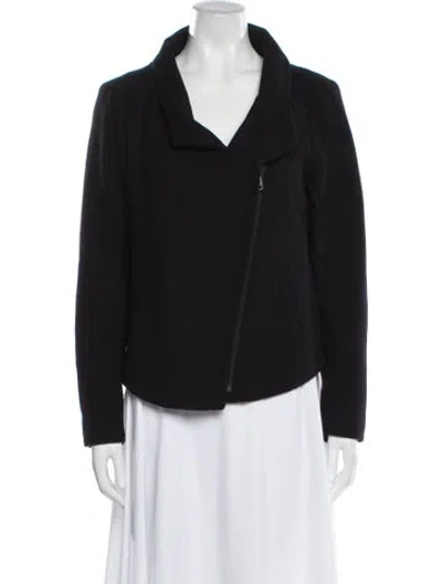 Pre-owned Helmut Lang Virgin Wool Jacket In Black