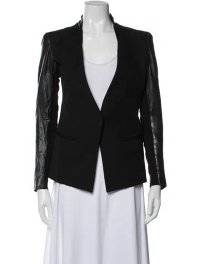 Pre-owned Helmut Lang Virgin Wool Jacket In Black