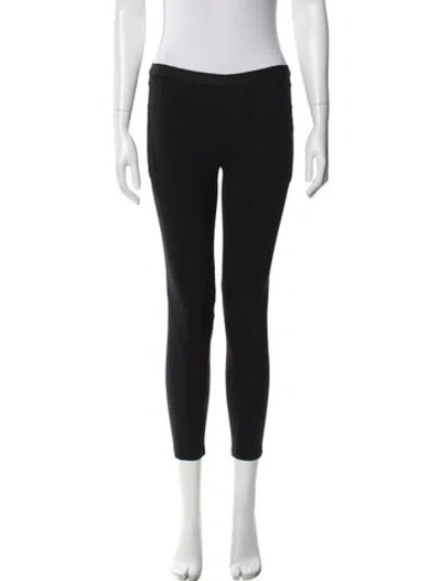 Pre-owned Helmut Lang Virgin Wool Skinny Leg Pants In Blue