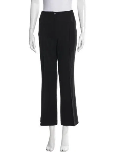 Pre-owned Helmut Lang Virgin Wool Straight Leg Pants In Blue
